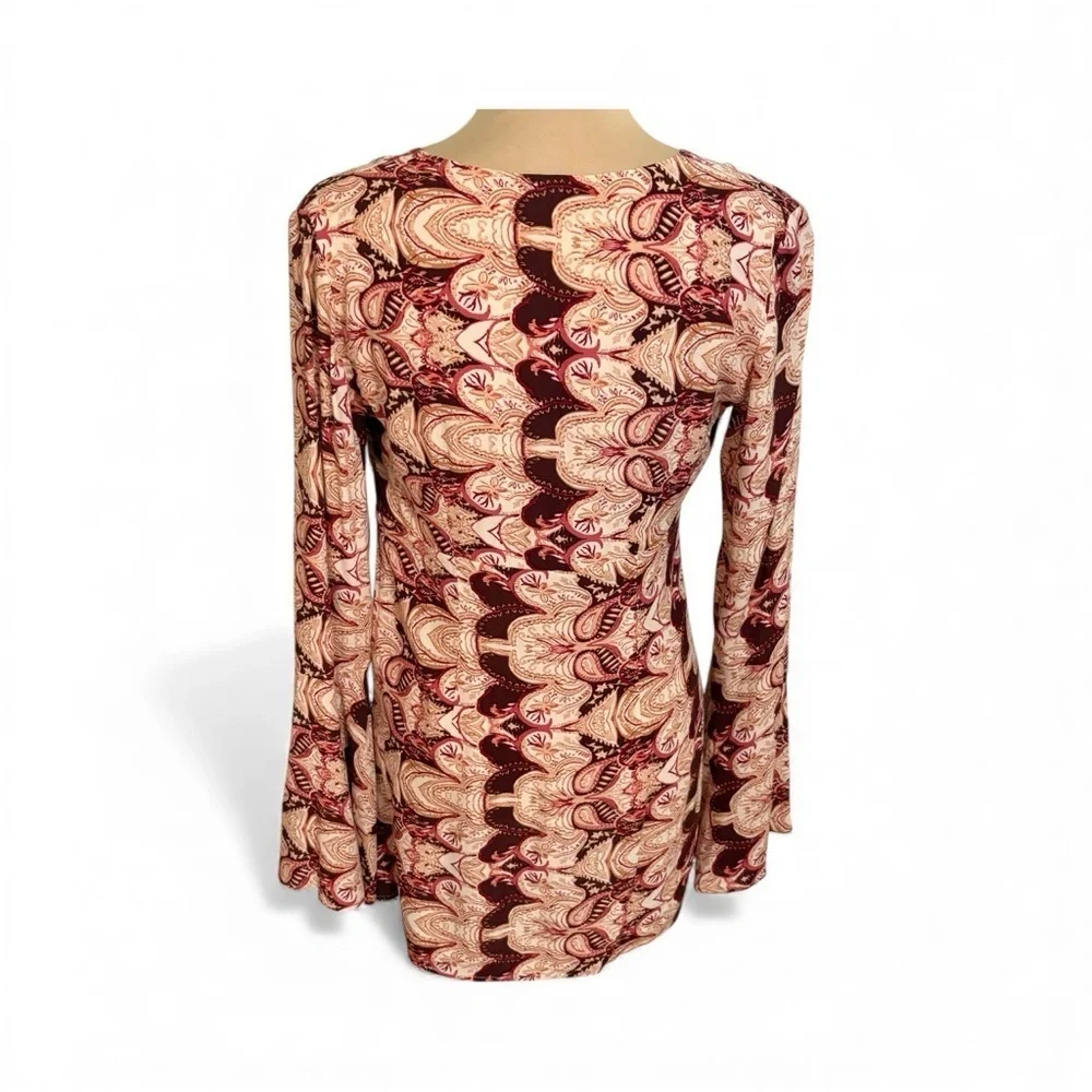 Free People Ossie Vibes Mini Dress in Ivory size 0 - Picture 4 of 14